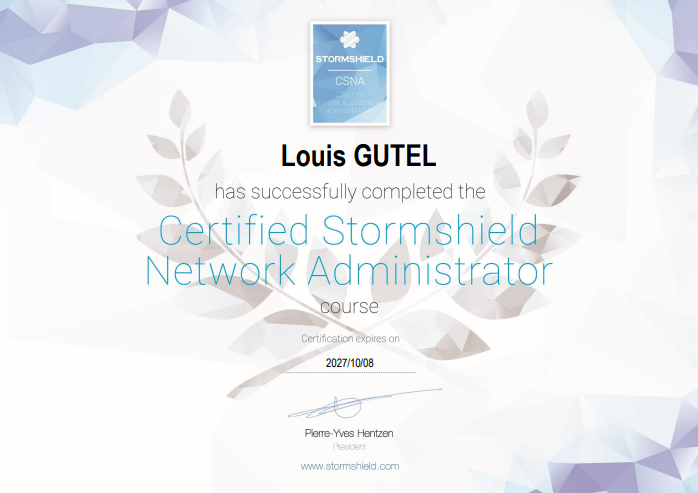 Cybersecurity Fundamentals Certification